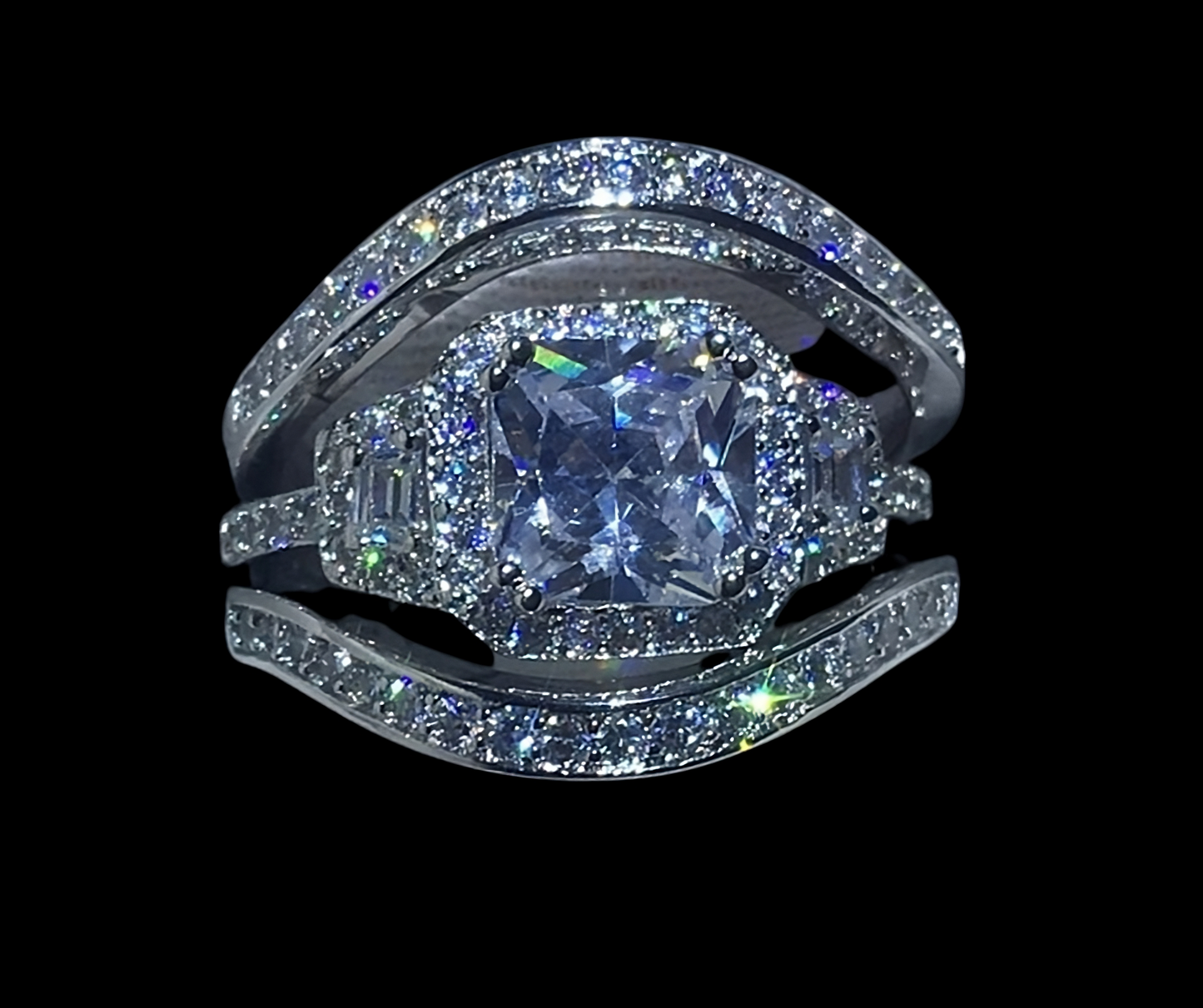 Crystal Brilliance Ring Set - VHD