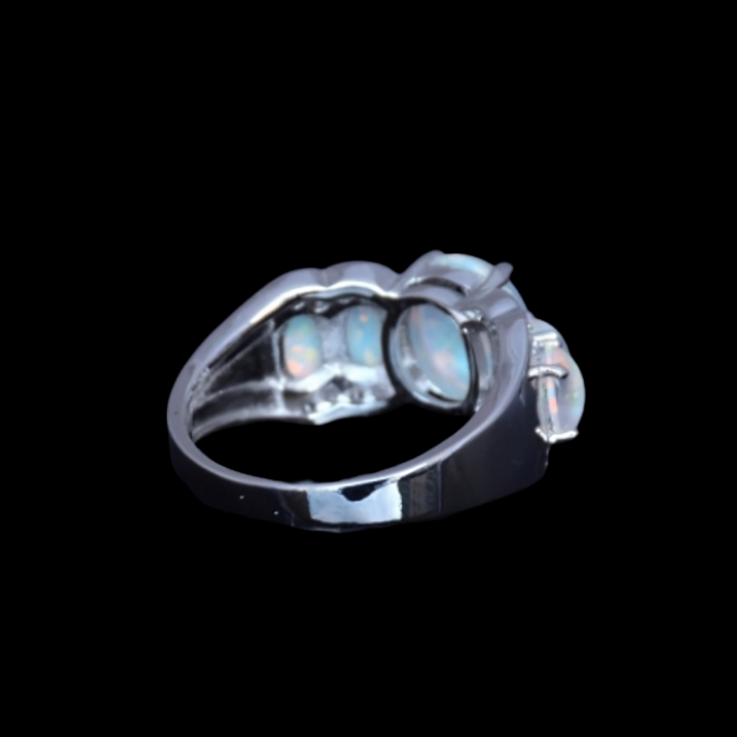 Five oval diamonds Opel ring - VHD